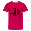 Mo le cule Man - Teenager Premium T-Shirt - dunkles Pink