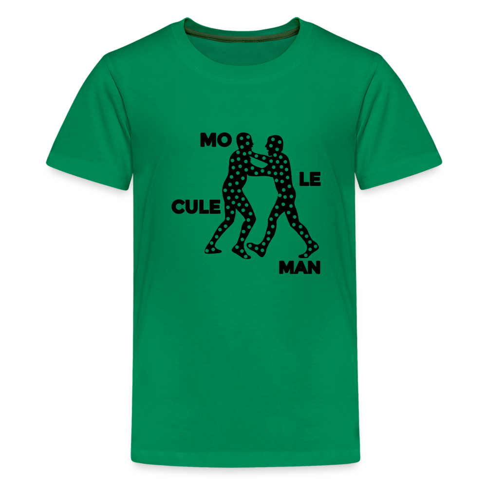 Mo le cule Man - Teenager Premium T-Shirt - Kelly Green