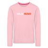 Tach, Ihr Fatzkes! - Kinder Langarmshirt - Hellrosa