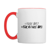 Haste allet? Klar, ick hass' allet! - Tasse zweifarbig