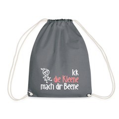 Ick, die Kleene, mach dir Beene! - Turnbeutel