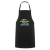 Kurz anjebunden, lang im Jedächtnis. - Kochschürze - Schwarz