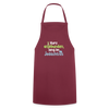 Kurz anjebunden, lang im Jedächtnis. - Kochschürze - Bordeaux