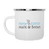 Meene Kleene macht dir Beene! - Emaille Tasse