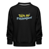 Tach, ihr Flitzpiepen! - Kinder Premium Sweatshirt - Schwarz