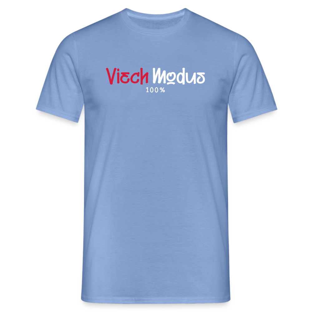 Viech Modus 100% - Männer Premium T-Shirt - carolina blue