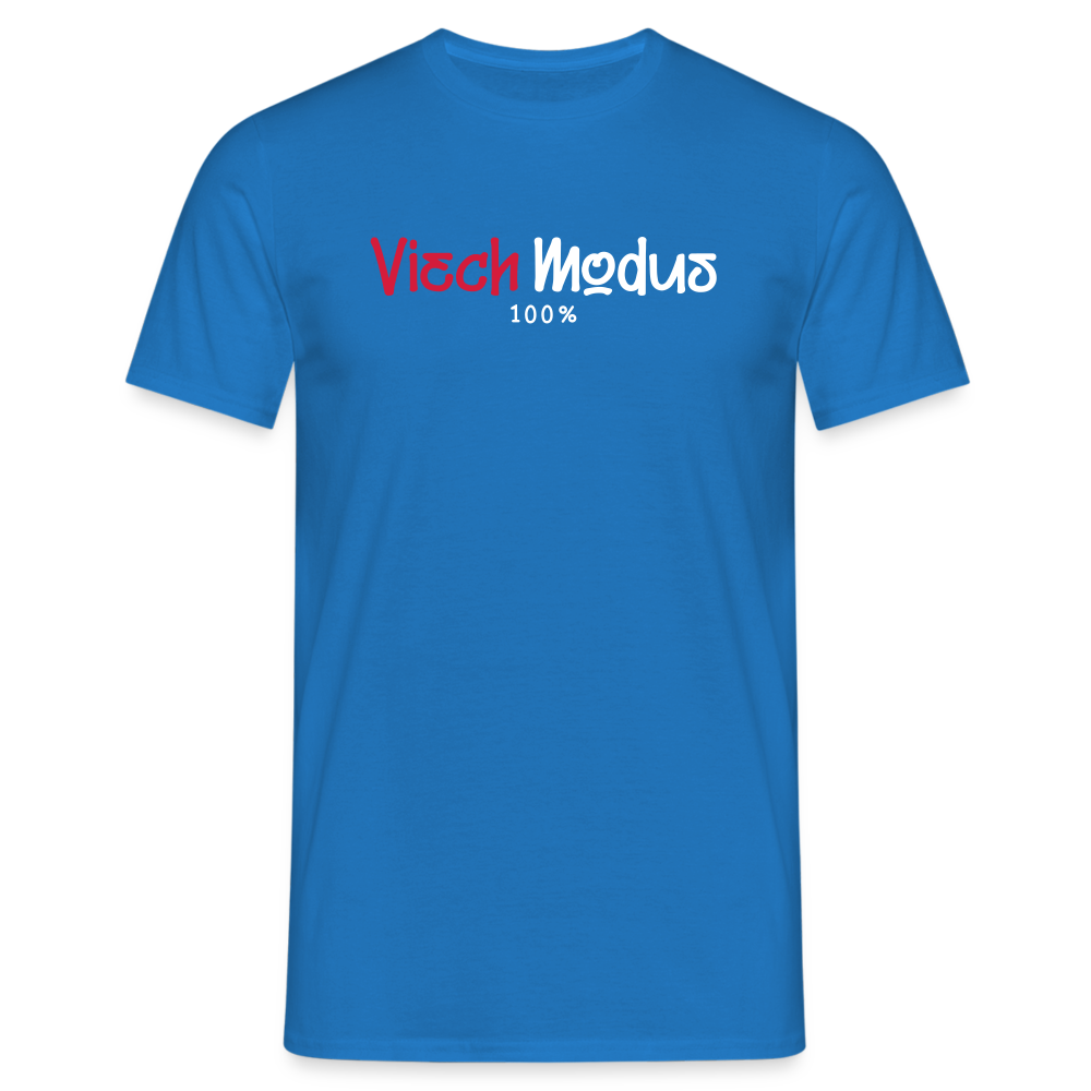 Viech Modus 100% - Männer Premium T-Shirt - Royalblau