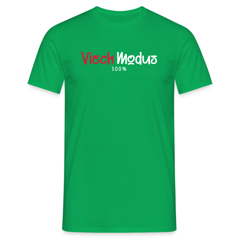 Viech Modus 100% - Männer Premium T-Shirt - Kelly Green