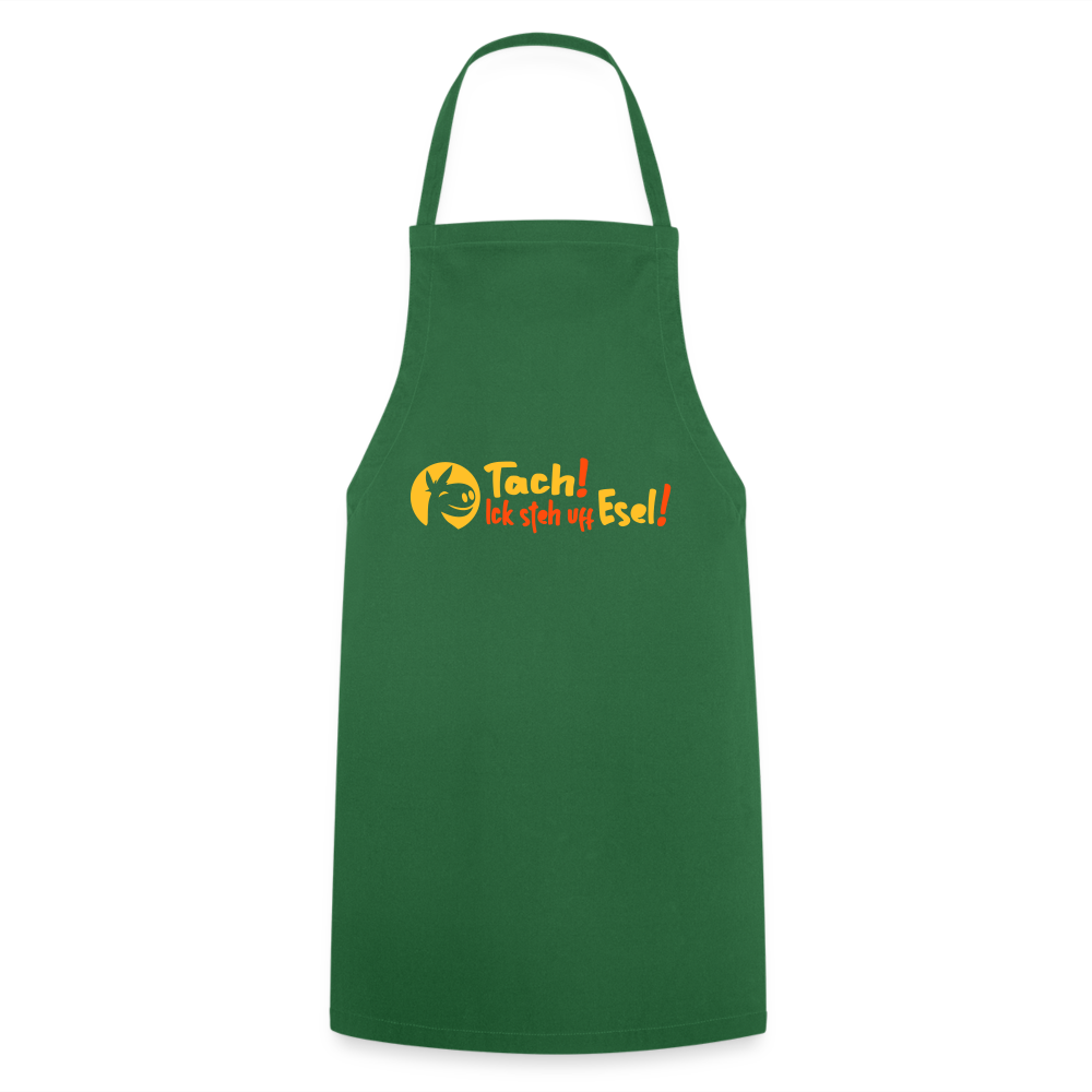Tach! Ick steh uff Esel! - Kochschürze - Grün