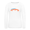 Lieblingssport? Jedankensprünge! - Frauen Premium Langarmshirt - weiß