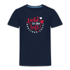 Liebe in der Luft! Berliner Luft! - Kinder Premium T-Shirt - Navy