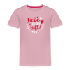 Liebe in der Luft! Berliner Luft! - Kinder Premium T-Shirt - Hellrosa