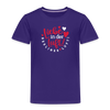Liebe in der Luft! Berliner Luft! - Kinder Premium T-Shirt - Lila