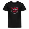 Liebe in der Luft! Berliner Luft! - Teenager Premium T-Shirt - Schwarz