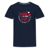 Liebe in der Luft! Berliner Luft! - Teenager Premium T-Shirt - Navy