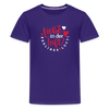 Liebe in der Luft! Berliner Luft! - Teenager Premium T-Shirt - Lila