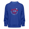 Liebe in der Luft! Berliner Luft! - Kinder Premium Sweatshirt - Royalblau