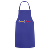 Lächeln beim Nörgeln - Kochschürze - Royalblau