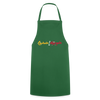 Lächeln beim Nörgeln - Kochschürze - Grün