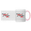 Mir kann keena... Mich könn'n alle... - Tasse zweifarbig - Weiß/Pink