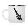 Der Funkturm - Emaille Tasse