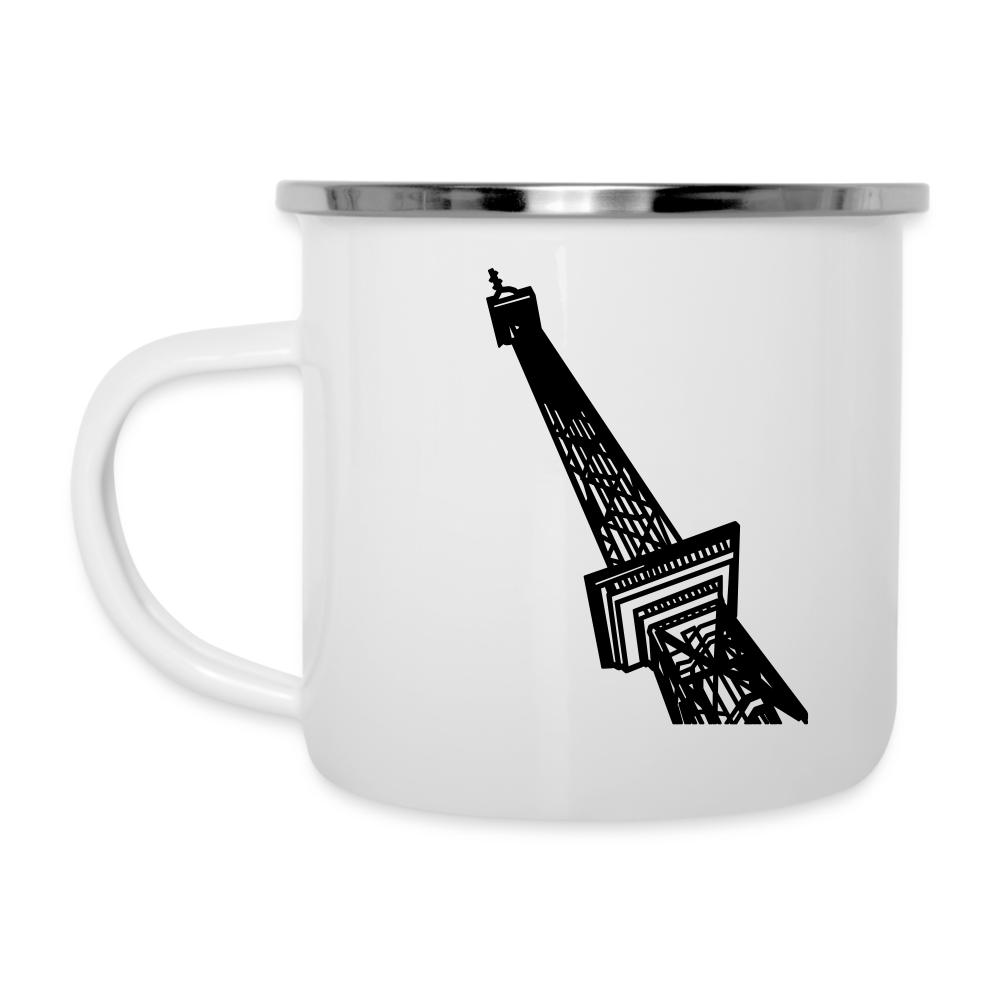 Der Funkturm - Emaille Tasse
