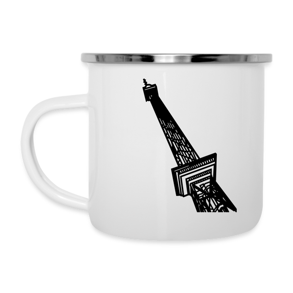Der Funkturm - Emaille Tasse