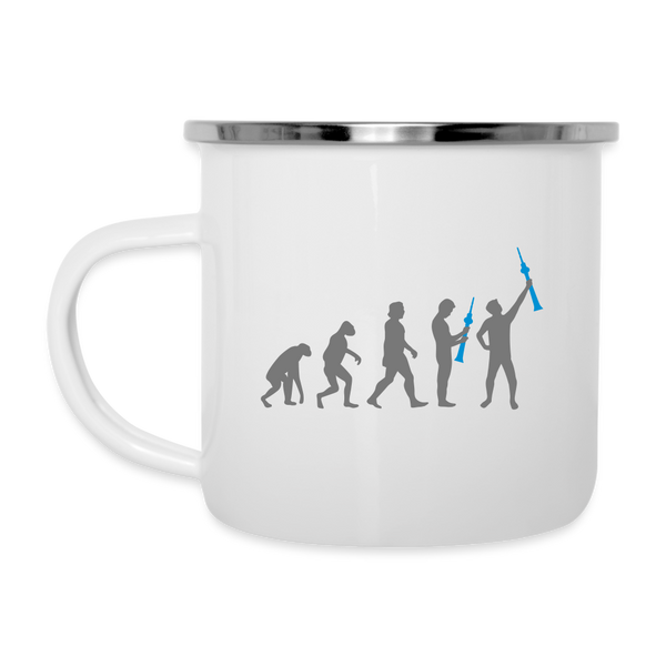 Evolution - Emaille Tasse