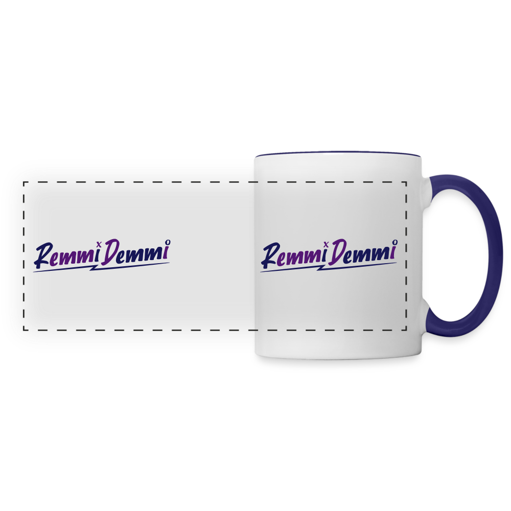 Remmi Demmi - Tasse zweifarbig - Weiß/Kobaltblau