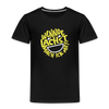 Wennde lachst, mach ick mit! - Kinder Premium T-Shirt - Schwarz