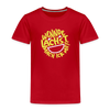 Wennde lachst, mach ick mit! - Kinder Premium T-Shirt - Rot