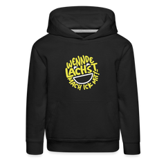 Wennde lachst, mach ick mit! - Kinder Premium Hoodie