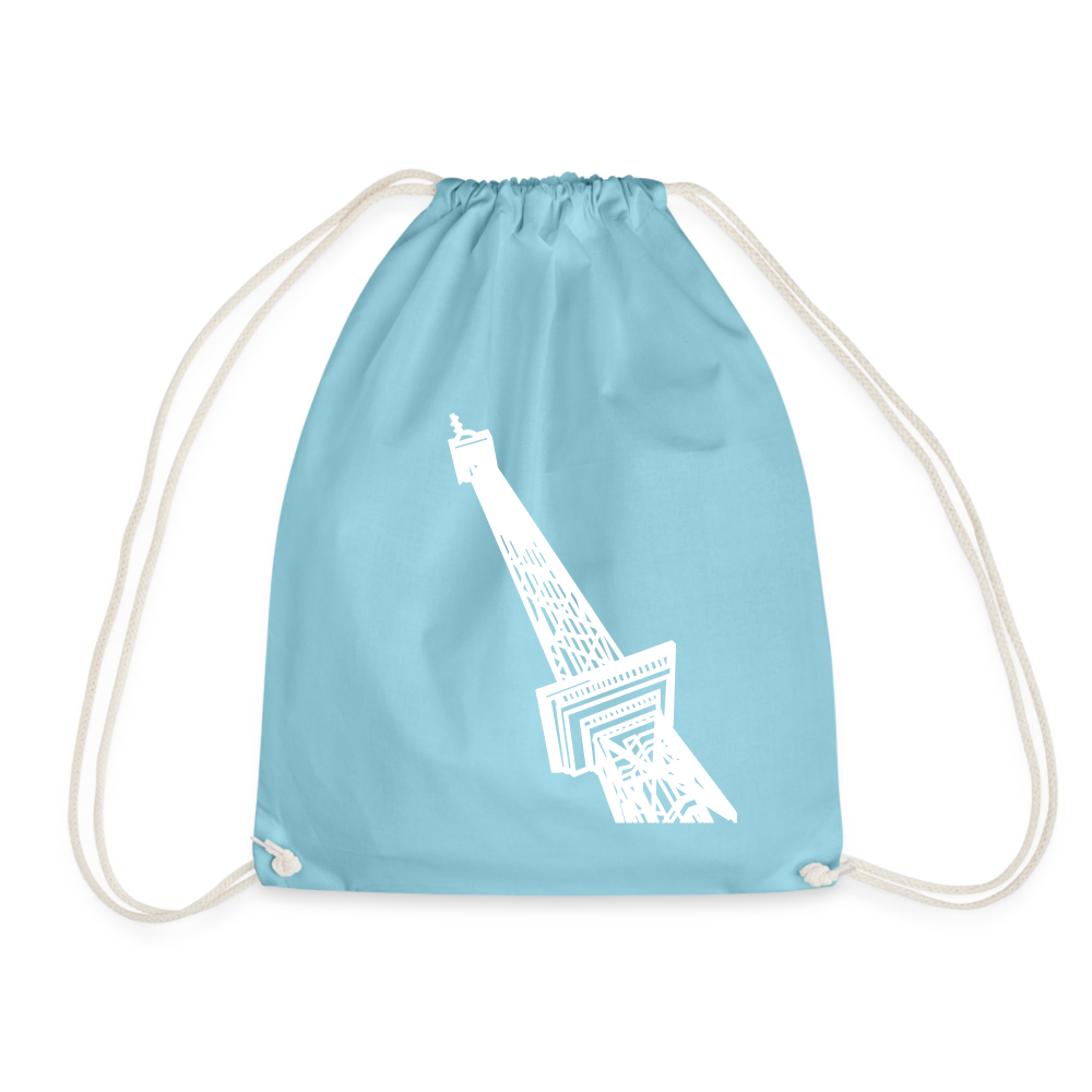 Der Funkturm - Turnbeutel - Aqua