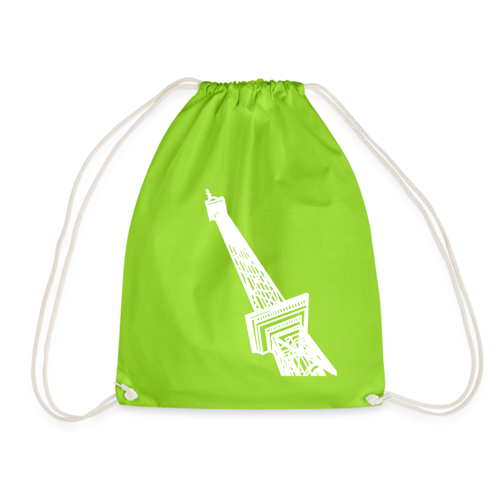 Der Funkturm - Turnbeutel - Neongrün
