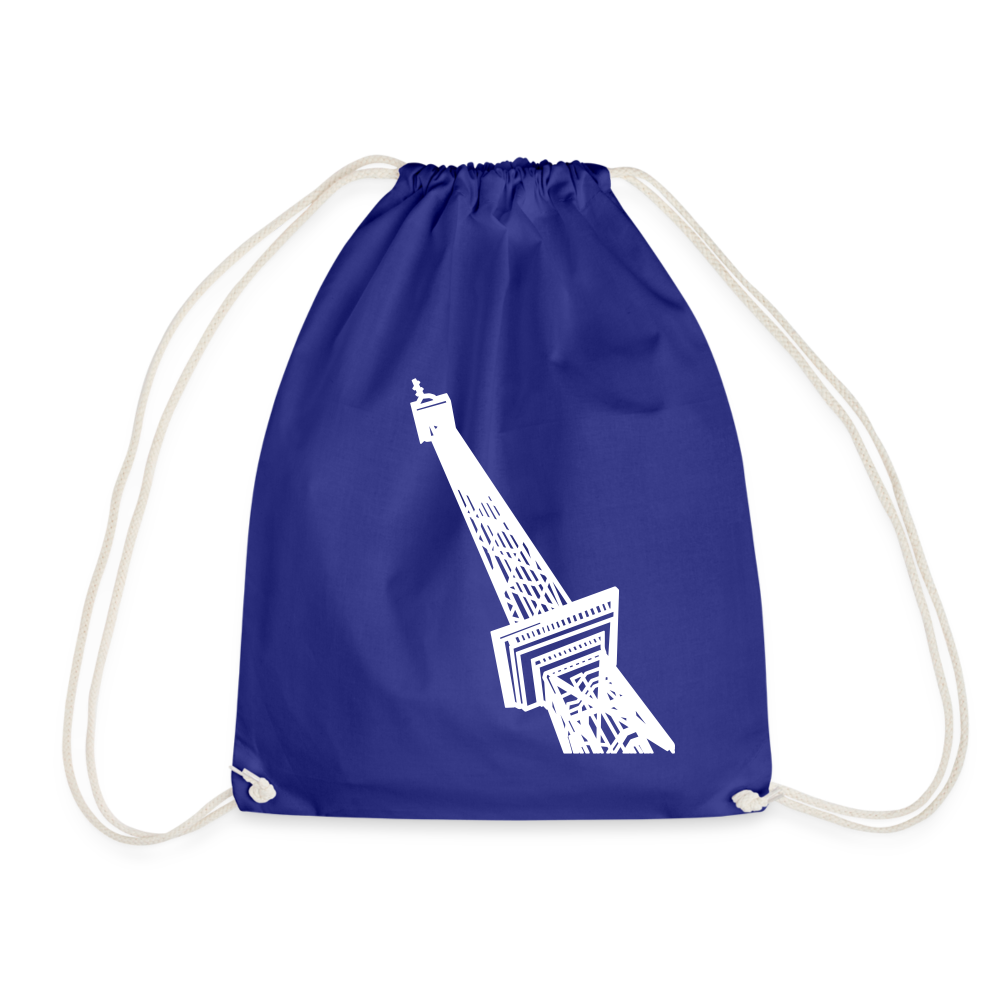 Der Funkturm - Turnbeutel - Königsblau