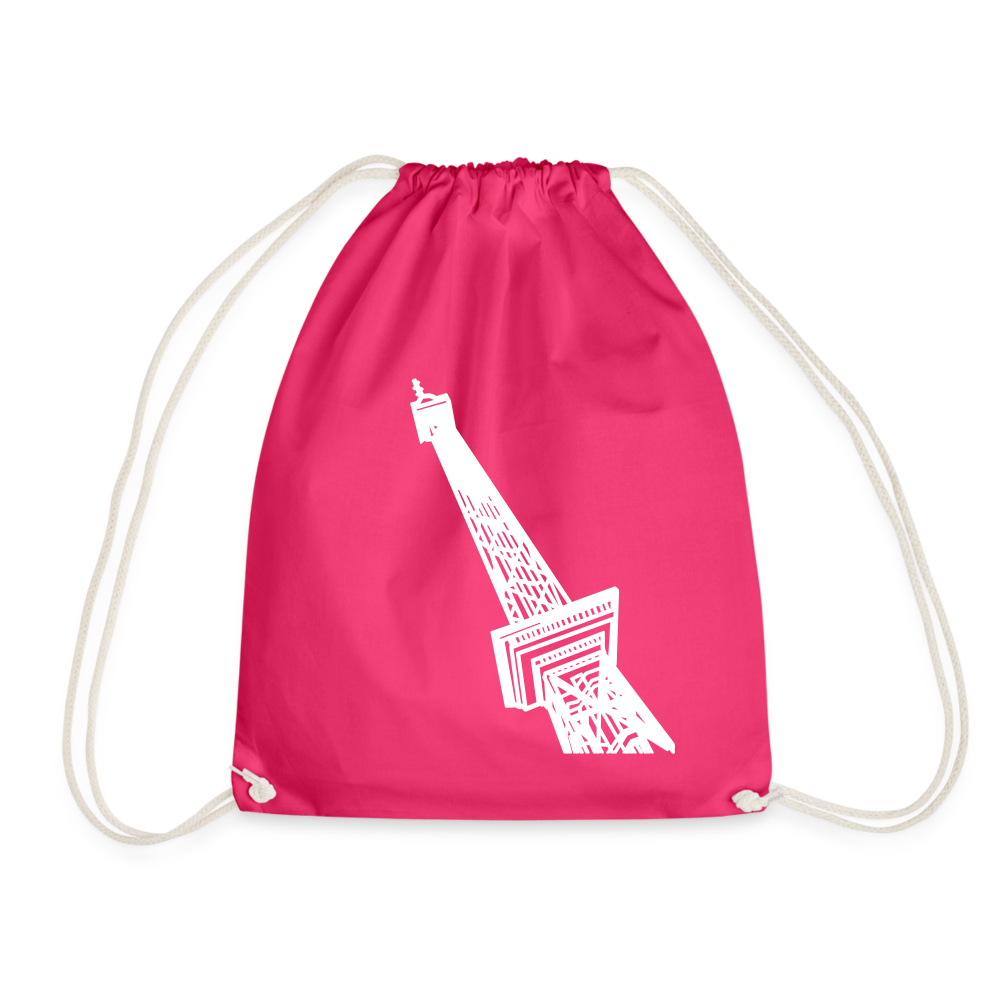 Der Funkturm - Turnbeutel - Fuchsia