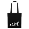 Evolution - Stoffbeutel - Schwarz