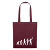 Evolution - Stoffbeutel - Burgunderrot