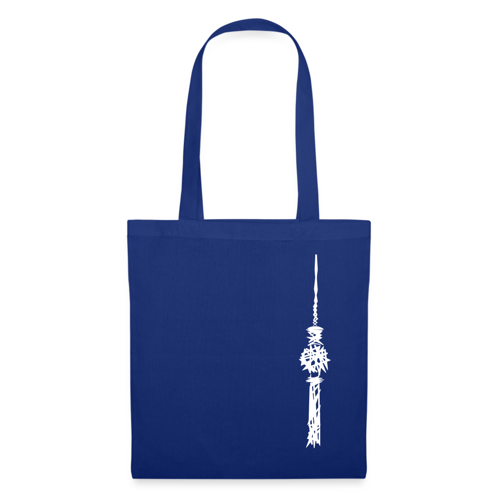 Fernsehturm Zick zack - Stoffbeutel - Royalblau