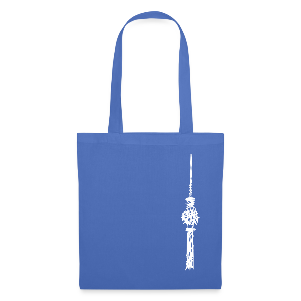 Fernsehturm Zick zack - Stoffbeutel - Hellblau