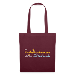 Bei Klugheitsschmerzen wär' ick unsterblich - Stoffbeutel