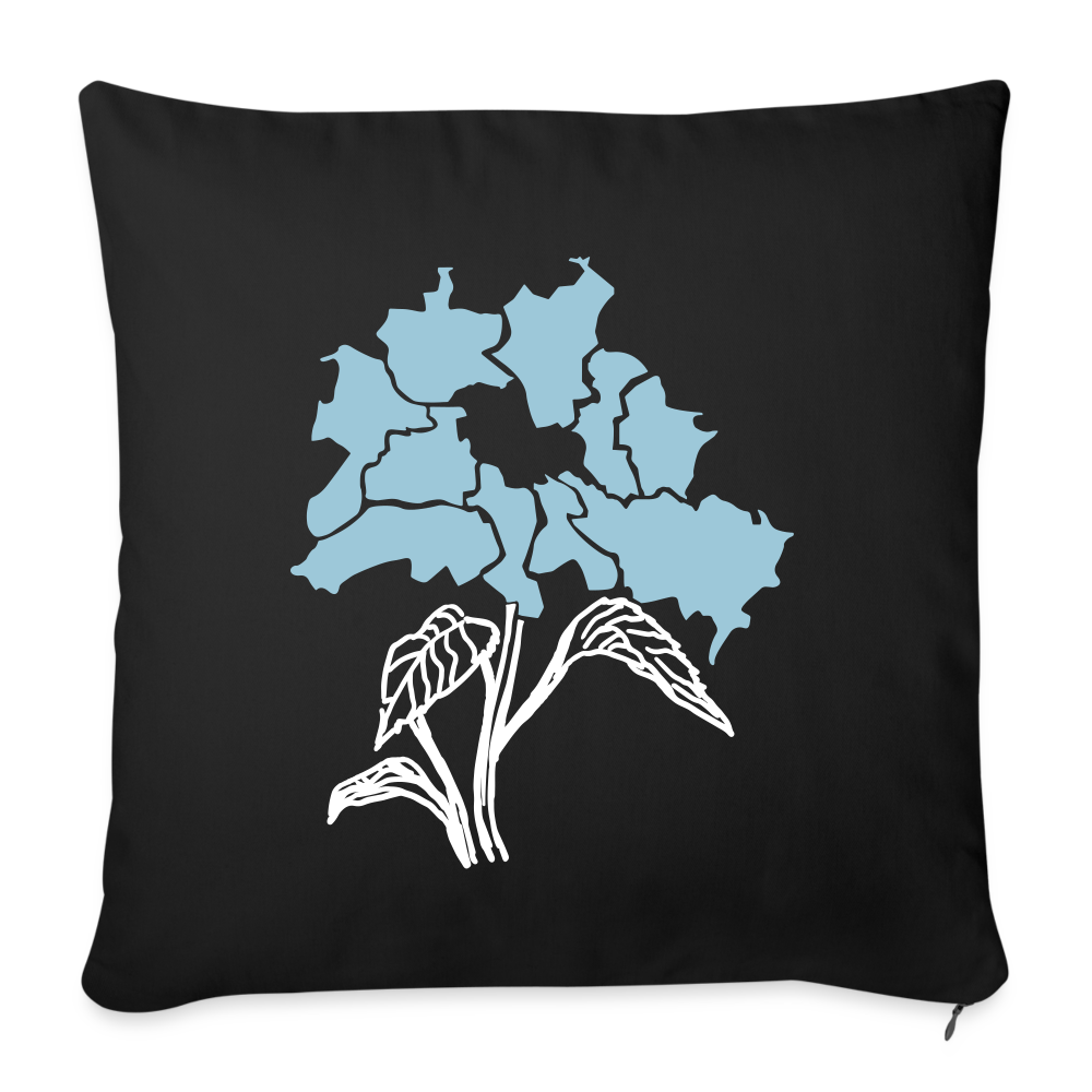 Dit duftet dufte! - Sofakissen mit Füllung (45 x 45 cm) - Schwarz