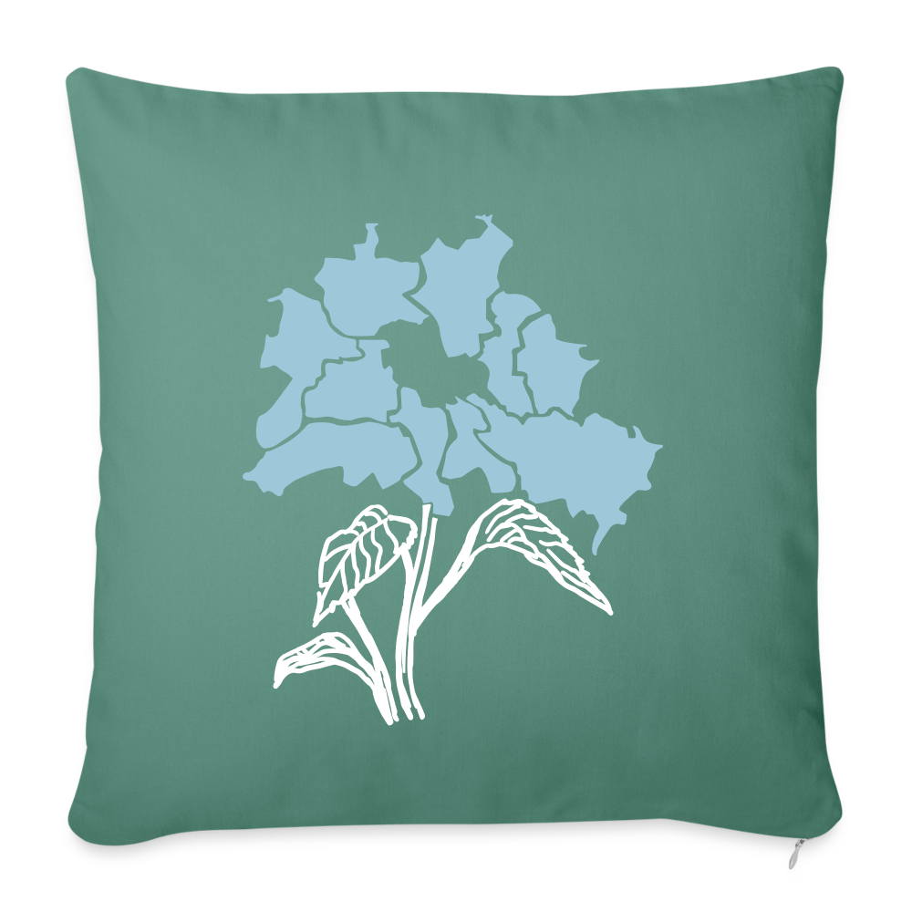 Dit duftet dufte! - Sofakissen mit Füllung (45 x 45 cm) - Tanngrün