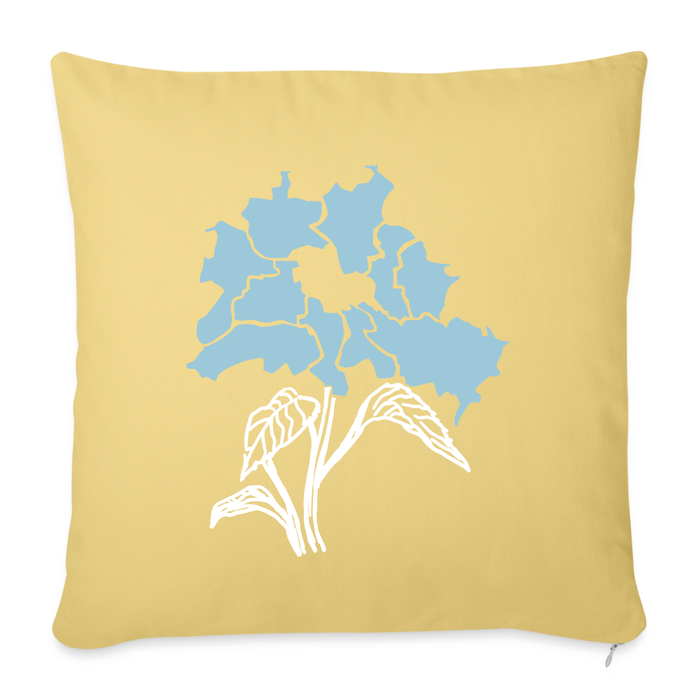 Dit duftet dufte! - Sofakissen mit Füllung (45 x 45 cm) - Hellgelb