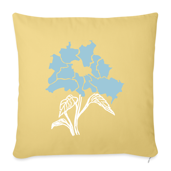 Dit duftet dufte! - Sofakissen mit Füllung (45 x 45 cm) - Hellgelb