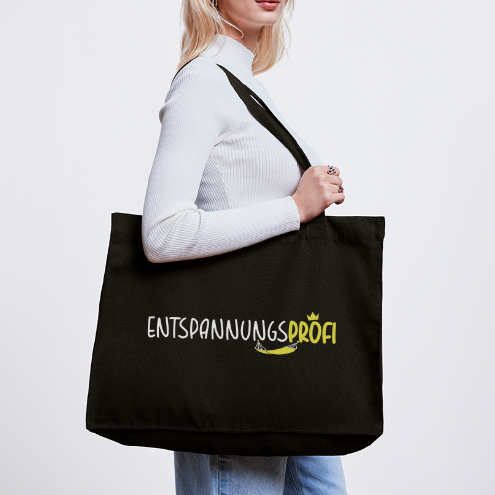 Entspannungsprofi - Shopping Bag - Schwarz