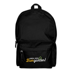 Leben, keen Biergarten! - Rucksack