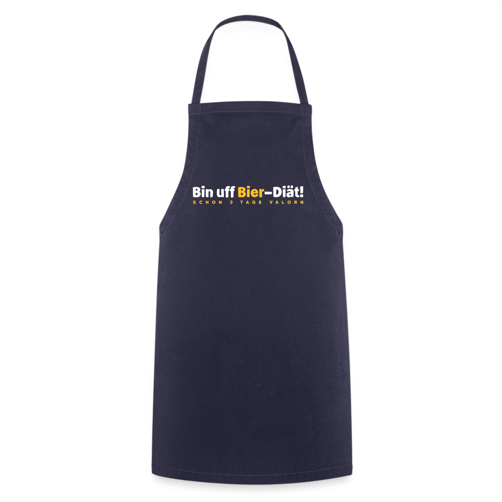Bin uff Bier-Diät! (schon 3 Tage valorn) - Kochschürze - Navy