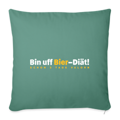 Bin uff Bier-Diät! (schon 3 Tage valorn) - Sofakissen mit Füllung (45 x 45 cm) | Berlin