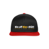Bin uff Bier-Diät! (schon 3 Tage valorn) - Snapback Cap - Schwarz/Rot
